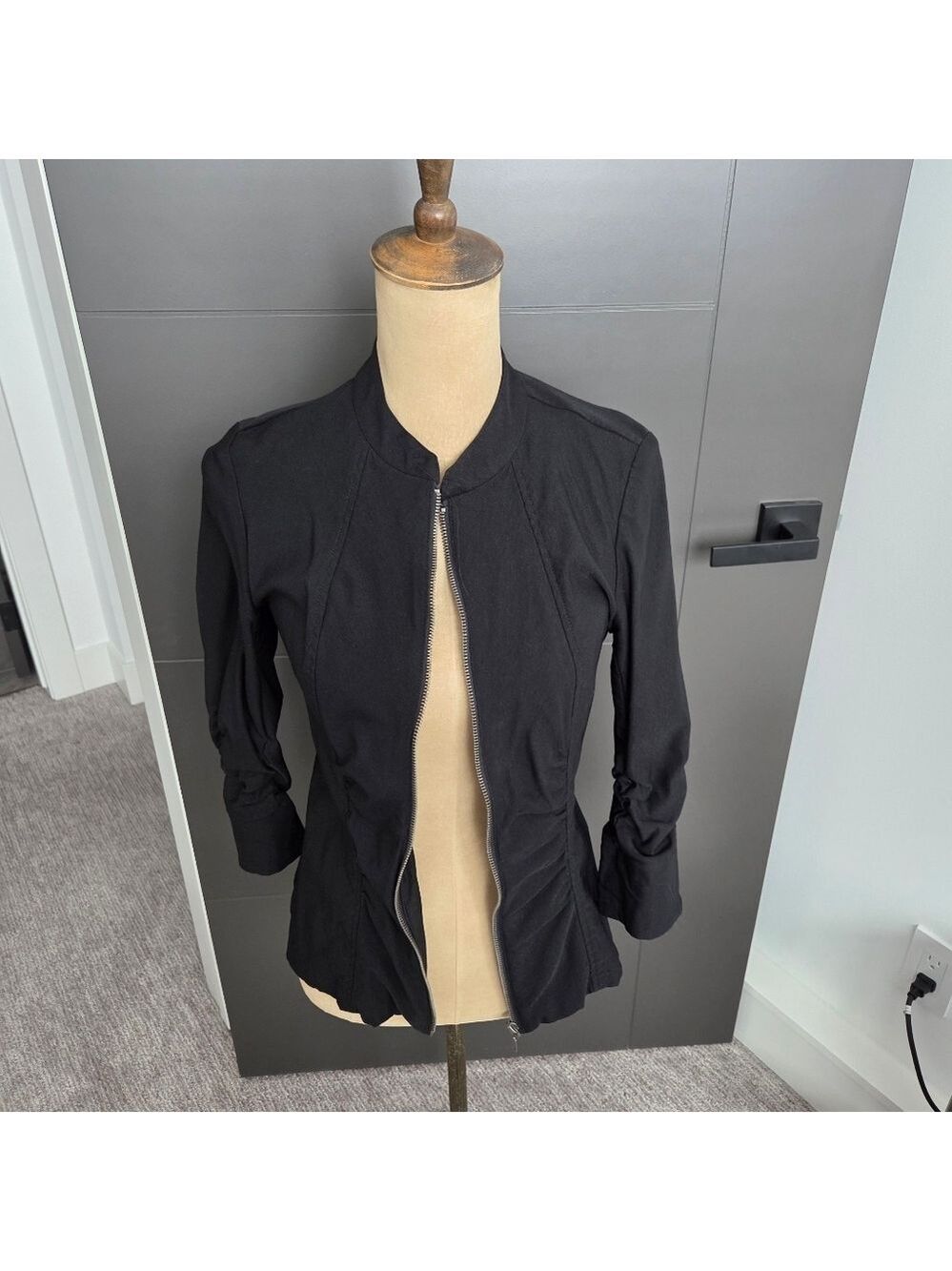 Tribal Women's Black Blazer Jacket
